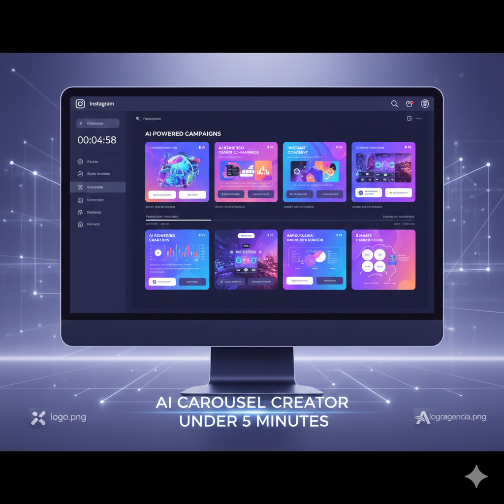 Nova Versão do Carrossel da agêncIA: Crie Carrosséis Profissionais em Menos de 5 Minutos